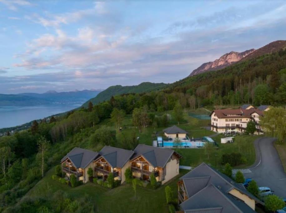 Le Garden - Ski - Vue Lac - Piscine - Parking - Evian - Thonon - 吕格兰 外观 照片