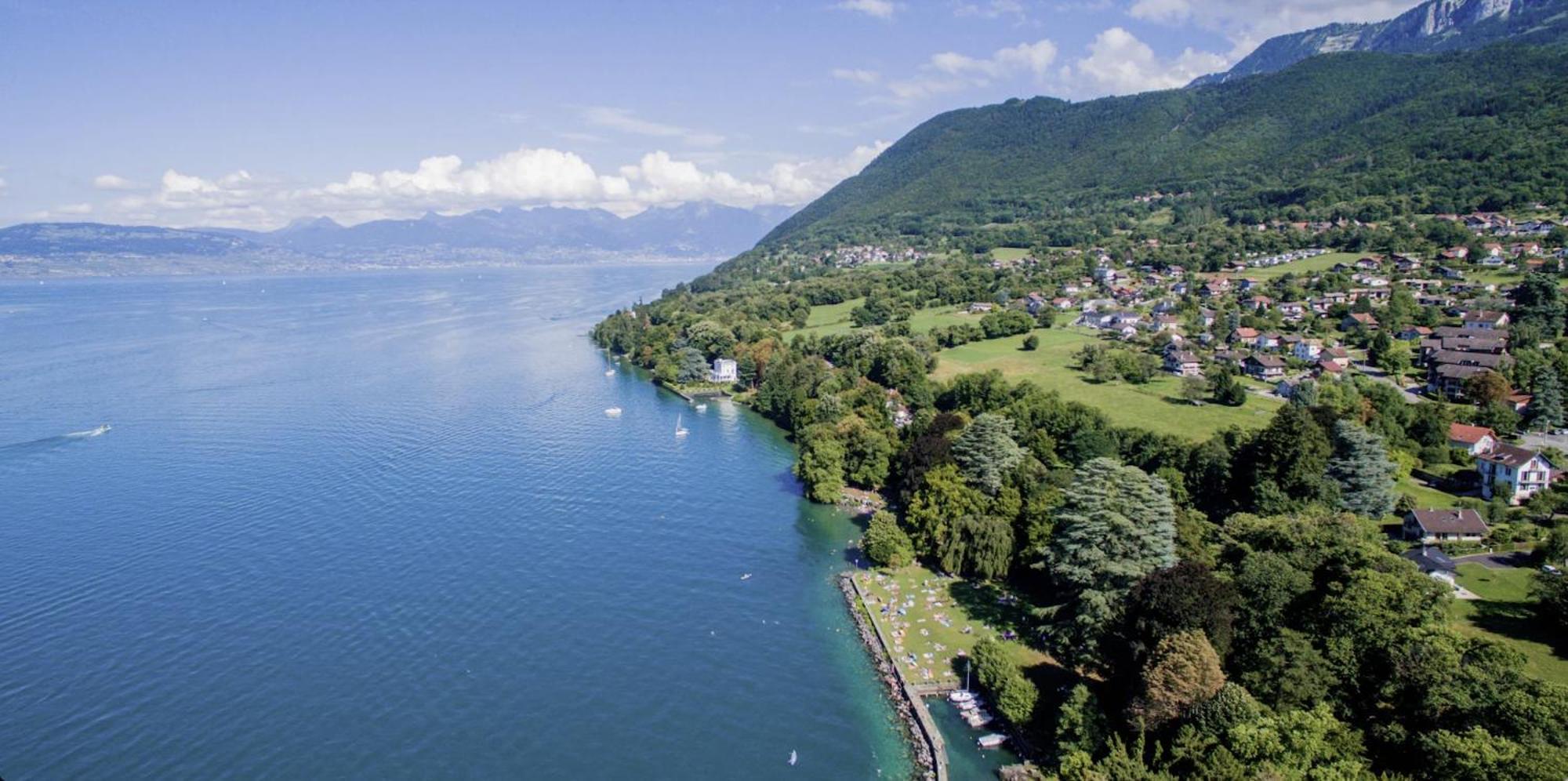 Le Garden - Ski - Vue Lac - Piscine - Parking - Evian - Thonon - 吕格兰 外观 照片